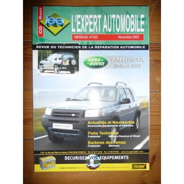 Freelander 98-03 Revue Technique Land rover