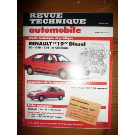R19 Die Revue Technique Renault
