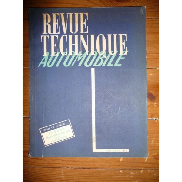 Mark VII XK120 Revue Technique Jaguar