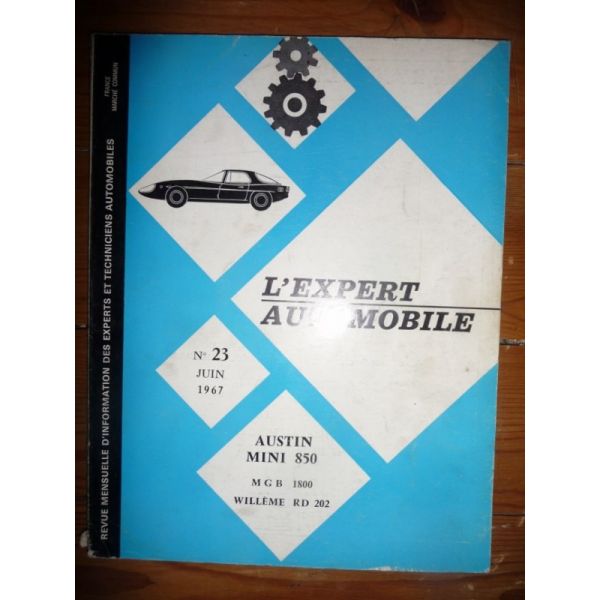 MINI 850 Revue Technique Austin Mini Mg British Leyland