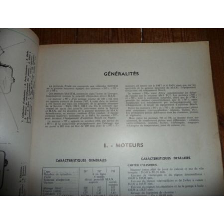 SM6 SM7 SM8 Revue Technique PL Man Saviem Renault