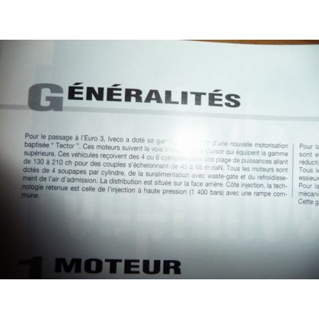 EuroCargo Tector Revue Technique PL Iveco