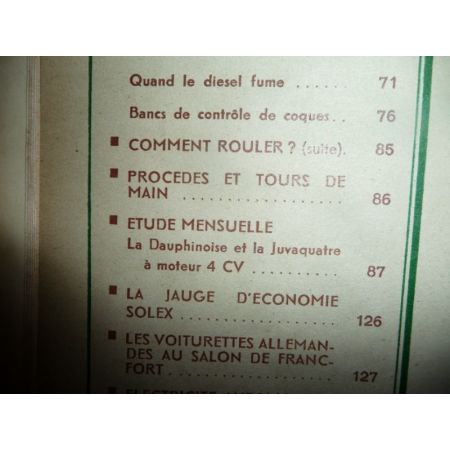 Dauphinoise Juvaquatre Revue Technique Renault