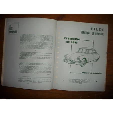 ID 19 B 1967 Revue Technique Citroen