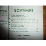 DS 21 Revue Technique Citroen