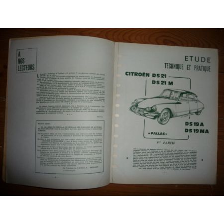 DS 21 Revue Technique Citroen