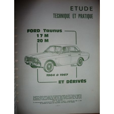 TAUNUS Revue Technique Ford