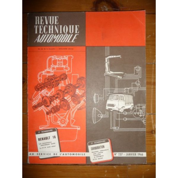 R16 Revue Technique Renault