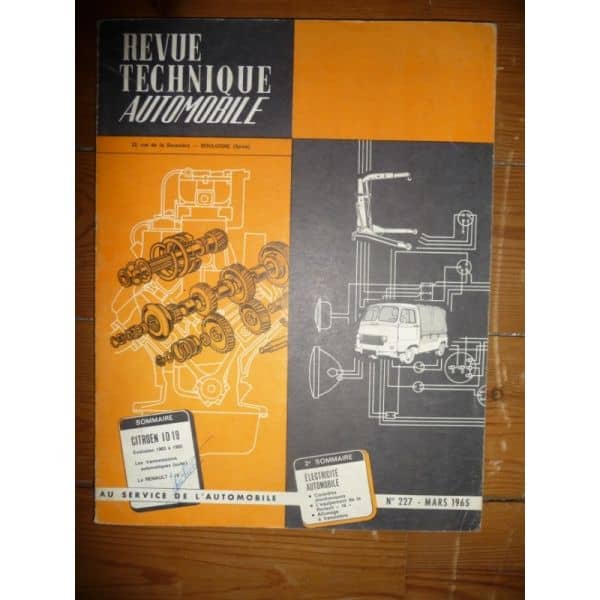 ID 19 63-65 Revue Technique Citroen