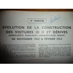 ID 19 63-65 Revue Technique Citroen