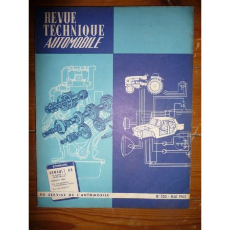 R8 Floride Caravelle Revue Technique Renault