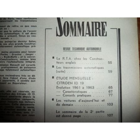 ID 19 Revue Technique Citroen
