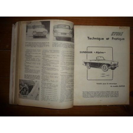 SUNBEAM Alpine Revue Technique Simca Talbot