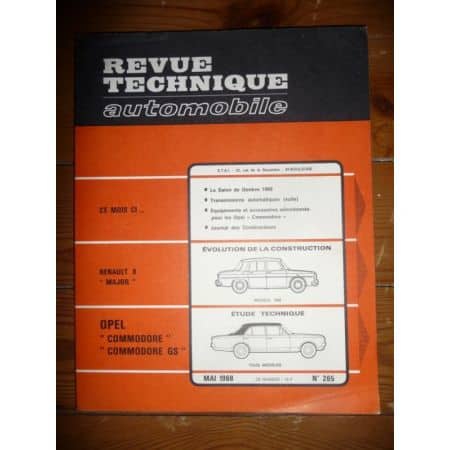 COMMODORE Revue Technique Opel