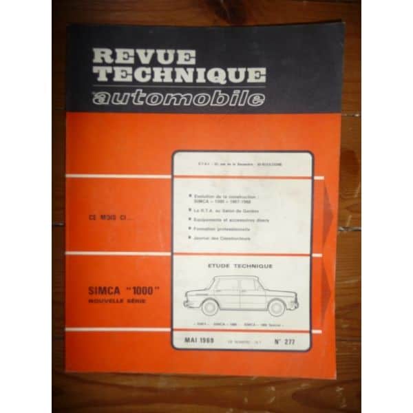 1000 Revue Technique Simca Talbot