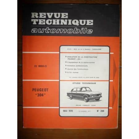 304 Revue Technique Peugeot