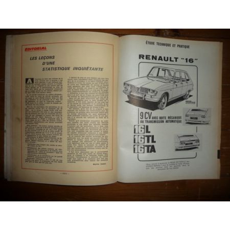 R16 9CV Revue Technique Renault