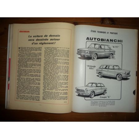 A111 Primula 65C-Coupé S Revue Technique Autobianchi