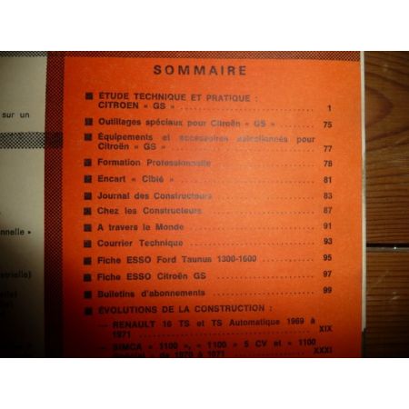 GS Revue Technique Citroen