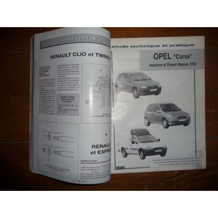 Corsa B 93- Revue Technique Opel