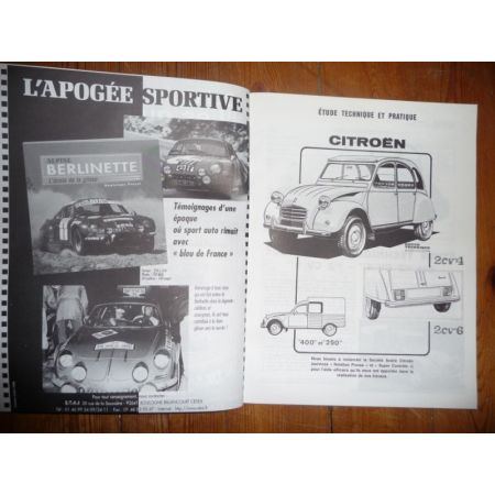 2 CV 4 6 Revue Technique Citroen