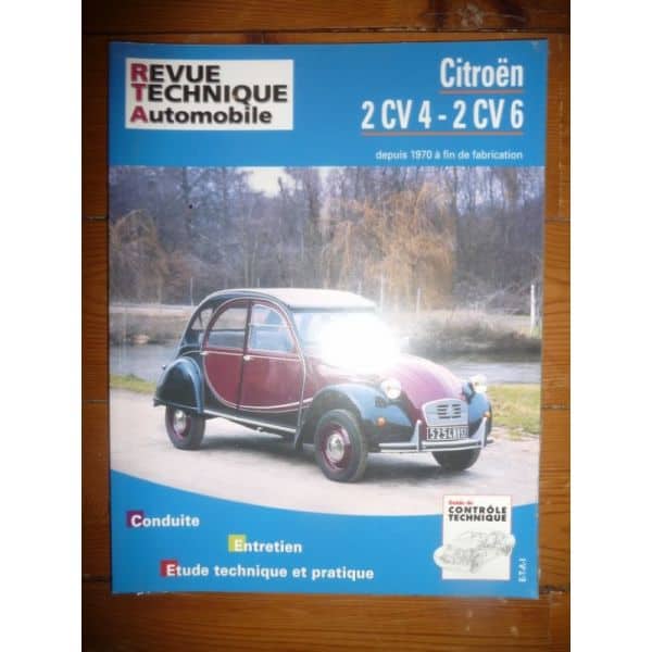 2 CV 4 6 Revue Technique Citroen