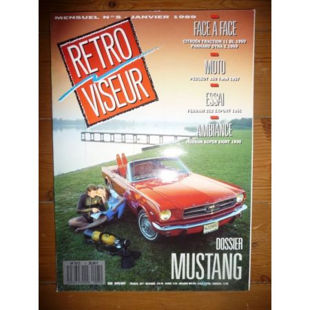 MUSTANG Revue Retro Viseur Ford