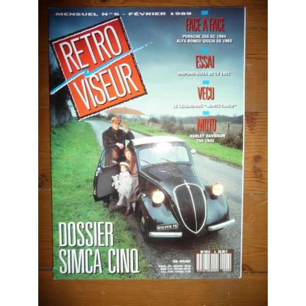 5 Revue Retro Viseur Simca