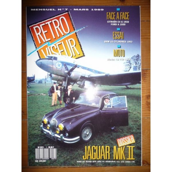 JAGUAR MKII Revue Retro Viseur