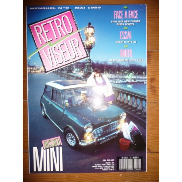 AUSTIN MINI Revue Retro Viseur