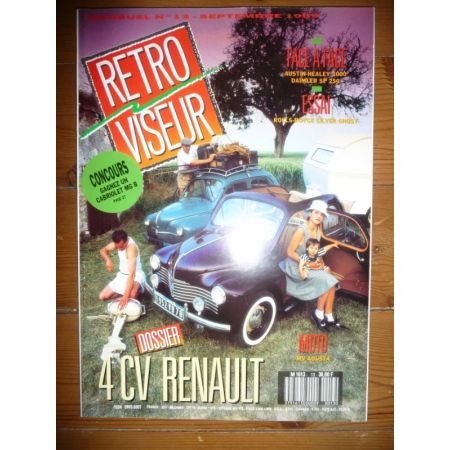 RENAULT 4CV Revue Retro Viseur