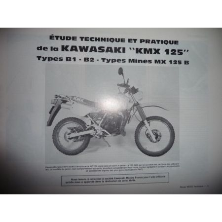 transalp KMX125 Revue Technique moto Honda Kawasaki