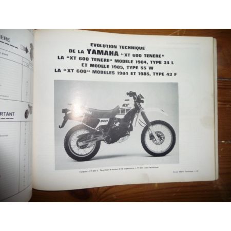 XT 400 550 600 Revue Technique moto Yamaha