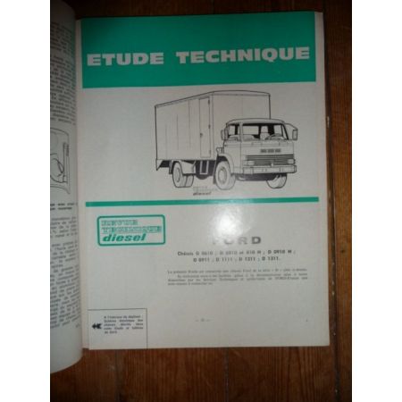 D0610 à D1311 Revue Technique PL Ford