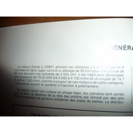 C25 J5 Revue Technique Citroen Peugeot