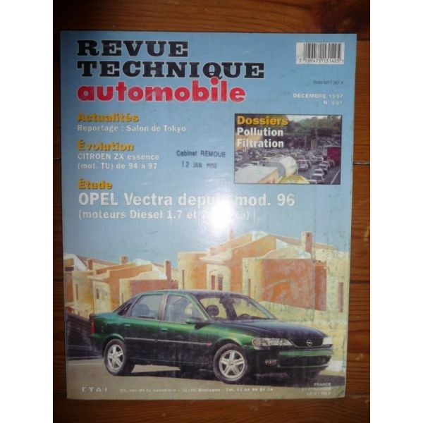 Vectra 96- Revue Technique Opel