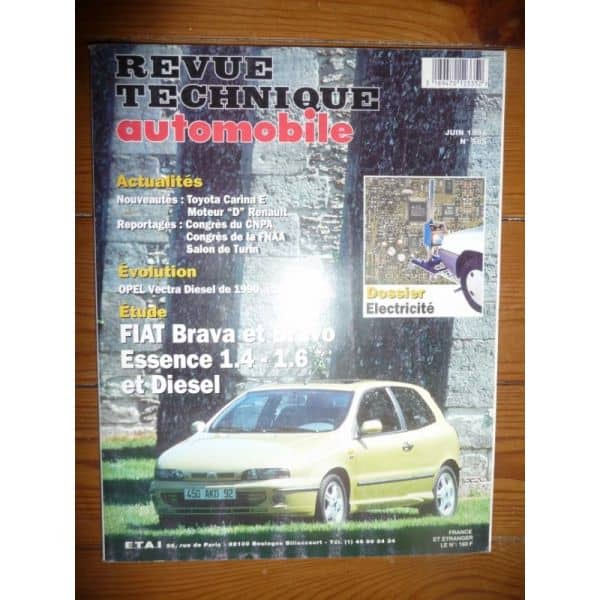 Bravo Brava Revue Technique Fiat