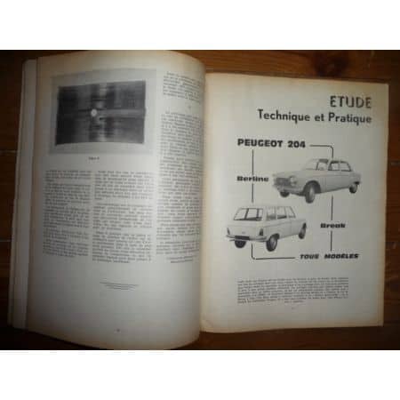 204 Revue Technique Peugeot