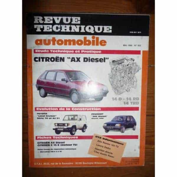 AX Die Revue Technique Citroen