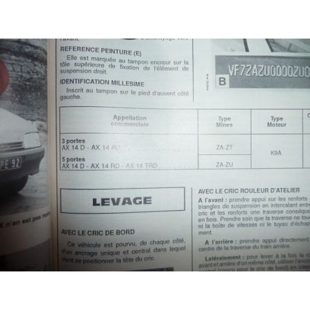 AX Die Revue Technique Citroen