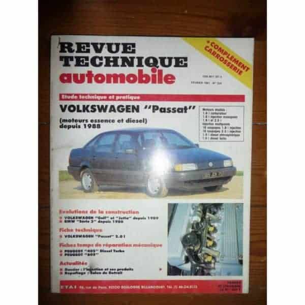 Passat 88- Revue Technique Volkswagen