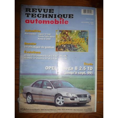 Omega -99 Revue Technique Opel