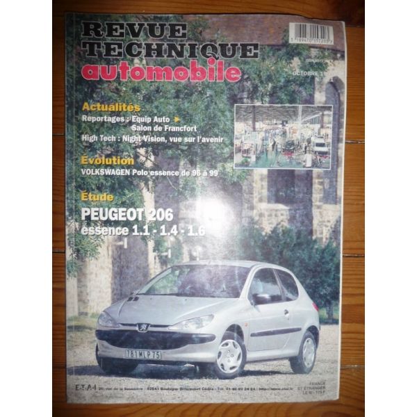 206 Ess Revue Technique Peugeot